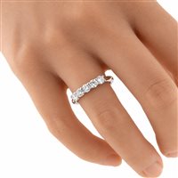 Anello Fanton Gioielli Donna FEDINE DIAMANTI in Oro bianco Diamante 0.85 Ct ANOR-300-52 - ANOR-300-52